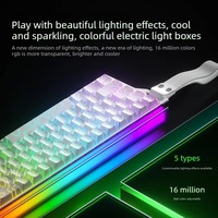 Weikav AIR68 Magnetic Switch Keyboard with Light Box Wired RT0.01MM 8Khz 0.125ms Low Latency Game Keyboard Customization