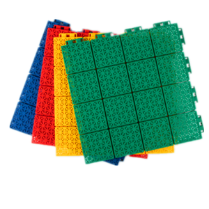 Alfombrillas de bloqueo para suelo de gimnasio para niños, baldosas de pista deportiva de seguridad, portátiles, Paddle, pista de tenis - Product Image 3