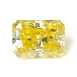 Moissanite Goldleaf taille radiant, pierre synthétique en vrac de couleur vive (rouge, vert, noir, jaune) pour la joaillerie - Product Image 3