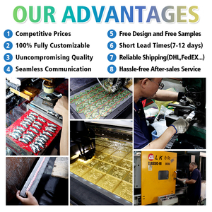 เหรียญโลหะทองเหลืองแบบกำหนดเอง ปั๊มนูนลาย 3 มิติ ชุบทองแดงโบราณ สำหรับกีฬาเพาะกาย หรือทางศาสนา - Product Image 4