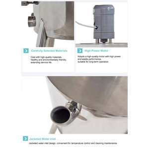 Máquina de llenado de lápices labiales con calentamiento y mezcla para bálsamo labial, aceite refrescante, chocolate, crema cosmética, jabón y loción - Product Image 4