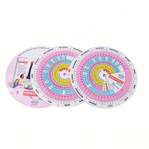 Calculadora Clásica de Plástico para la Fecha Prevista del Parto, Calculadora Médica de IMC con Rueda - Product Image 1