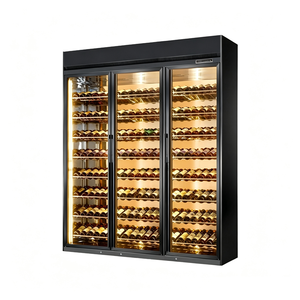 Real Constant Humidity Red Wine Liquor Beverage Cellar <b>Cooler</b> Chiller Compressor Stainless Steel Refrigerator * the Dry - Aging - Product Image 5