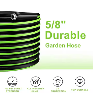 Vente chaude FEIHU FH 25FT tuyau d'arrosage en PVC Flexible 3 couches haute pression d'éclatement montable au mur enroulable jardins bobines - Product Image 6