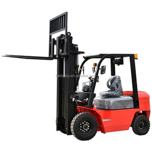 Chinesischer Hersteller Diesel-Gabelstapler 3,5-4 Tonnen Kombination aus Heben/Laden Modell CPD30 Vollgummireifen Geländegabelstapler - Product Image 2