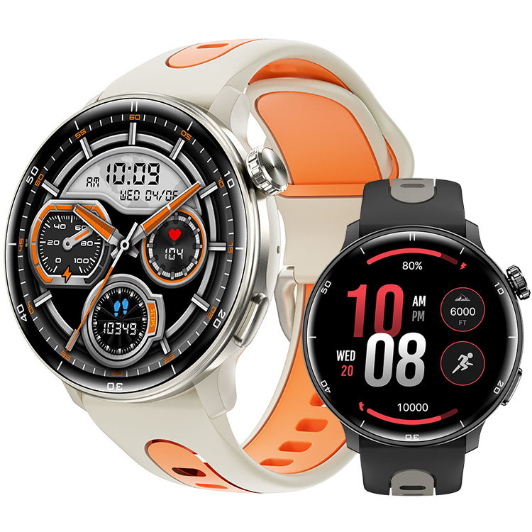 Alibaba Cheapest Smartwatch With Amoled Display 2025 Round GPS