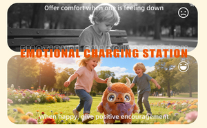 <span class=keywords><strong>Robot</strong></span> animal de compagnie interactif IA en gros avec mémoire bionique longue durée, compagnon d'accompagnement émotionnel pour enfants - Product Image 5