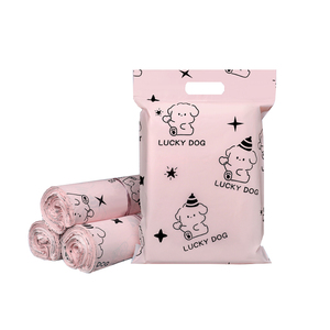 택배 배송 및 우편 포장용 손잡이가 있는 맞춤형 인쇄 퇴비성 재활용 찢어지지 않는 우편물 가방 - Product Image 4