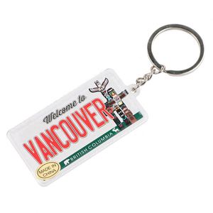 <b>Custom</b> Blank Metal Keyring Vintage Tinplate <b>Keychain</b> for Promotion - Product Image 5