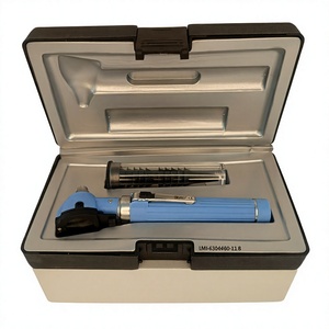 Otoscope à fibre optique bleu, le plus vendu, pour examen auriculaire, réutilisable, prix de gros professionnel - Product Image 1