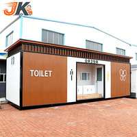Toilettes mobiles écologiques en structure acier personnalisées, faciles à assembler, pour attractions touristiques, usage extérieur, bureaux et cuisines