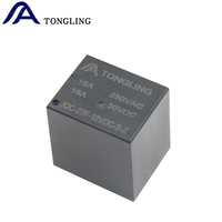 Relais de puissance PCB TONGLING 22F 5 broches JQC-22F-S-Z12V 16A 250VAC/30VDC, relais scellé