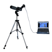 Lente digital F1300D-80ZM2060 ED, equipado con cámara USB y software de imagen profesional de Future Win Joe