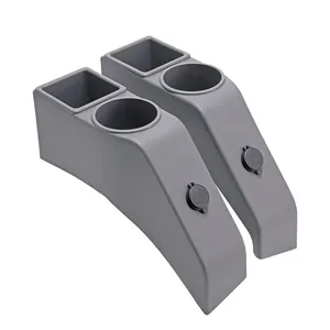 后备座座椅间隙收纳盒带USB充电器适用于丰田兰德酷路泽70 HZJ70 HZJ79 HZJ78 LC76 LC79 VDJ79配件 - Product Image 1