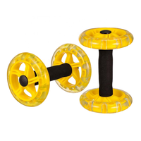 ONESTARSPORTS Nouvelle tendance, nouveau design, double roue abdominale stable, roue abdominale multifonctionnelle, double rouleau abdominal