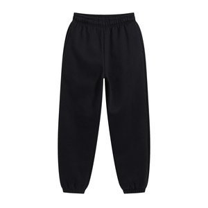 Pantalon de survêtement unisexe personnalisé, coupe ample, avec revers, en polaire épaisse 400 g/m², style streetwear, pour homme - Product Image 1