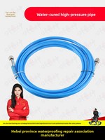 Accessoires pour machine à injecter le ciment haute pression, étanches et anti-fuites, comprenant buse à ciment-graisse, tuyau et tête de pistolet, garantie 3 ans