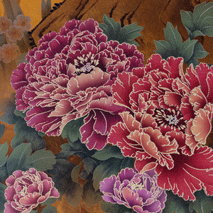 Peony Dove Ensemble <span class=keywords><strong>de</strong></span> <span class=keywords><strong>peinture</strong></span> chinoise personnalisable <span class=keywords><strong>en</strong></span> métal et bambou, artisanat d'art <span class=keywords><strong>de</strong></span> bureau, pour enseignant et dirigeant, symbole <span class=keywords><strong>de</strong></span> paix et <span class=keywords><strong>de</strong></span> réussite - Product Image 5