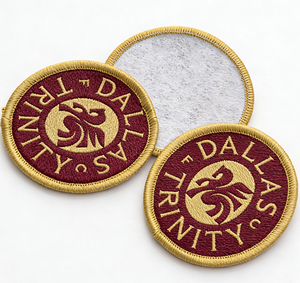 Écussons brodés 3D personnalisés, badges tissés, patchs à coudre pour casquettes, chapeaux, sacs à dos, vêtements, appliques DIY, étiquettes en tissu - Product Image 3