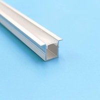 Profilé LED architectural en U encastré en aluminium, canal de lumière dissimulé pour plafond en cloison sèche, dissipateur thermique, extrusion d'éclairage linéaire