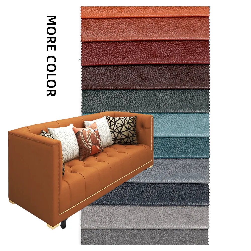 Okl44126 único recliner laranja ben resistente camurça sofá de tecido suede estofados para móveis têxtil