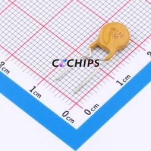 JK130-030 Resettable Fuse Through hole Component (THT),P=5.1mm Fuse 130V 3A 300mA 600uA - Product Image 1