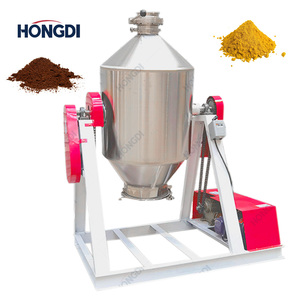 Mezclador Industrial Versátil de Doble Cono con Motor y Caja de Cambios para Mezclar Eficientemente Almidón de Patata, Harina de Camote y Productos Químicos - Product Image 1