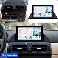 Lecteur DVD de voiture BHNEW, autoradio Android pour BMW X3 E83 2004-2012, CarPlay sans fil, autoradio, navigation GPS, DSP