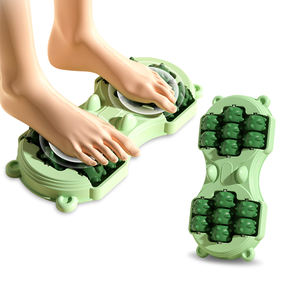 Alat Pijat Kaki Bentuk Ikan HT Baru dengan Roller Manik Magnetik Titik Akupuntur untuk Terapi Kesehatan Kaki & Relaksasi Kaki Unisex di Rumah - Product Image 2