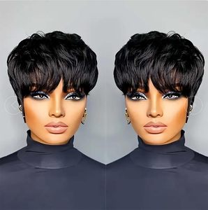 Pixie Cut <strong>Wig</strong> <strong>Human</strong> <strong>Hair</strong> Short Pixie Cut <strong>Wigs</strong> for Black Women <strong>Human</strong> <strong>Hair</strong> Glueless Pixie <strong>Wig</strong> Short Layered Brazilian <strong>Hair</strong> - Product Image 1
