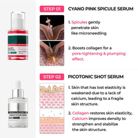 Sérum Ampoule B12 Correcteur de Pigmentation, Baume à Lèvres Volumisant au Collagène, Anti-Taches Brunes, Hydratant et Réparateur, Haute Concentration, Coffret Soin de la Peau