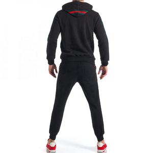 Men Hooded Tracksuit <b>Set</b> Full-Zipper High Quality Long Sleeve <b>Cheap</b> Price Training and Jogging Cotton Custom Men Tracksuits <b>Sets</b> - Product Image 4
