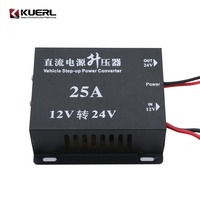 Transformateur d'alimentation amplificateur à vente chaude du fabricant, convertisseur CC 12V vers 24V 25A, convertisseur élévateur pour voiture