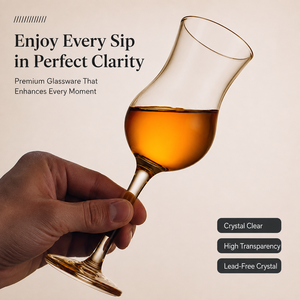 Copa Profesional de Cristal sin Plomo para Degustación de Whisky, Tipo Tulipán, para Aroma de Whisky, Vino Helado y Licores, Uso en Bares, Venta al por Mayor - Product Image 6