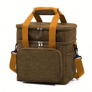 Bolsa Térmica para Biberones, Doble Capa, Impermeable, a Prueba de Fugas, con Correa para el Hombro, para Madres Lactantes - Product Image 4