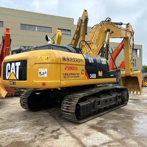 รถขุดตีนตะขาบ Caterpillar 345D มือสอง พร้อมเกียร์ปั๊มแบริ่ง ชั่วโมงการทำงานน้อย สภาพดี น้ำหนัก 44000 กก. กำลัง 283 กิโลวัตต์ ขาย - Product Image 4
