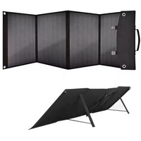 Générateur solaire pliable 120W, chargeur solaire étanche, portable pour ordinateurs portables, téléphones portables, tablettes, banques d'alimentation en camping