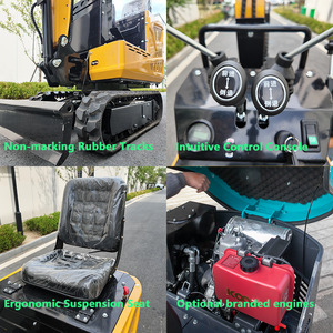 Maquinaria de Construcción XGMG XG18E Mini Excavadora de 1.8 Toneladas con Accesorios: Pulgar, Cucharón, Barrena, Enganche Rápido, Martillo Rompedor - Product Image 6