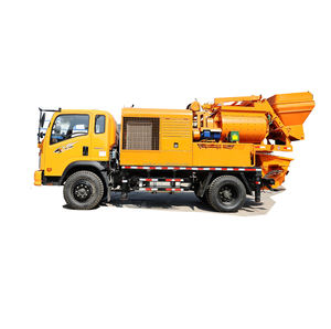 Pompa <span class=keywords><strong>Mixer</strong></span> Beton Tipe Diesel Hidrolik Penuh yang Dipasang di Truk - Product Image 1