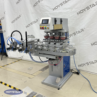 Machine de tampographie 4 couleurs pour l'impression d'articles promotionnels