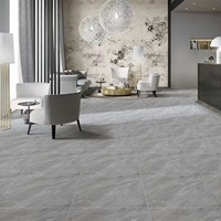 Carreaux de marbre en porcelaine mate 600x600mm de Chine pour sols, disponibles pour la décoration intérieure et extérieure, carreaux de salle de bain
