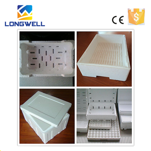 Longwell EPSเครื่องทำกล่องปลาผลไม้โฟมอัตโนมัติเต็มรูปแบบ