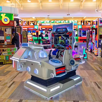 Machine de jeu d'arcade de course à pièces d'intérieur simulateur de conduite d'avion console de compétition machine de divertissement pour enfants