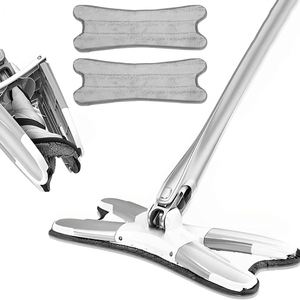 Wash <b>Mop</b> X-Type Stainless Steel Squeezing <b>Mop</b> Twist Water Self-Wringer - Product Image 1