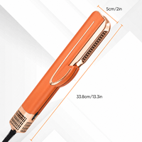 Lisseur de cheveux le plus vendu 2 en 1, lisseur pour cheveux humides et secs, ions négatifs, séchage rapide avec écran LCD
