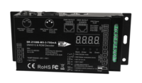 Décodeur DMX512 et RDM 12-48V DC, mode maître/décodeur, courbe gamma 0.1-9.9 pour le contrôle des bandes LED
