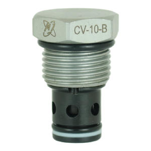 CV-08/10/12 Pneumatic Hydraulic Check Valve Custom Made by Manufacturer <b>Threaded</b> Cartridge Type Small Hydraulic Safety Valve - Product Image 1