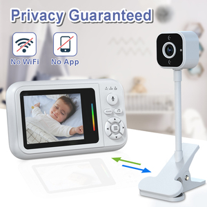 Monitor de Bebé WiFi de 2.8 Pulgadas, 1080p Full HD, Visión Nocturna IR, Gran Angular de <span class=keywords><strong>120</strong></span>°, Detección de Movimiento, Audio Bidireccional, Aplicación Gratuita para Smartphone - Product Image 2