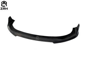 Alerón de parachoques delantero de fibra de carbono Real para <span class=keywords><strong>Audi</strong></span> <span class=keywords><strong>A7</strong></span> <span class=keywords><strong>S</strong></span> <span class=keywords><strong>Line</strong></span> S7 2019 + labio delantero de pieza de automóvil - Product Image 4