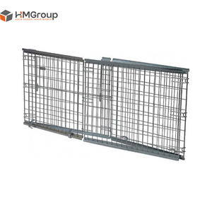 משטח אחסון מתכת מגולוון עמיד וניתן לערום למחסנים כבדים - Product Image 2